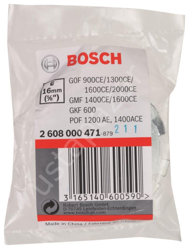 Bosch - Freze Kopyalama Sablonu 16 mm 2608000471