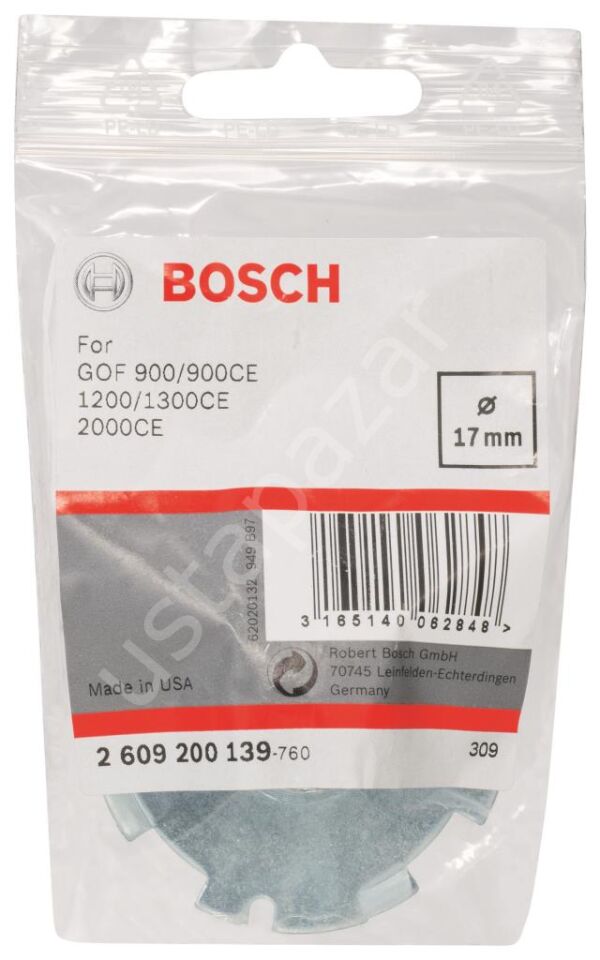 Bosch - Freze Kopyalama Sablonu 17 mm 2609200139