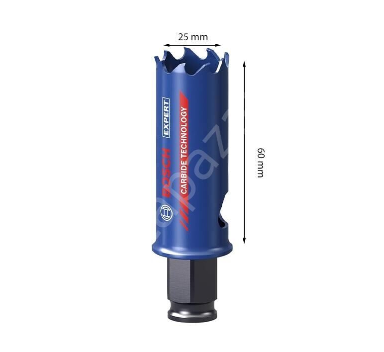 Bosch 25 mm Expert Sert Malzemeler Için Panç 2608900421