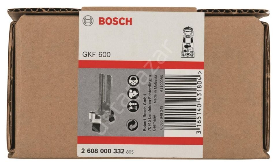 Bosch - GKF 600 Kılavuz 2608000332