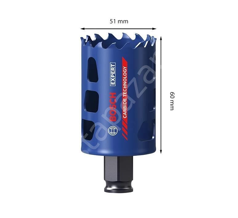 Bosch 51 mm Expert Sert Malzemeler Için Panç 2608900427