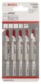 Bosch - Temiz Kesim Serisi PVC İçin T 102 H Dekupaj Testeresi Bıçağı - 5'Li Paket 2608667446