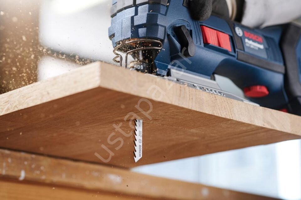 Bosch - Hızlı Kesim Serisi Ahşap İçin T 144 D Dekupaj Testeresi Bıçağı - 100'Lü Paket 2608637880