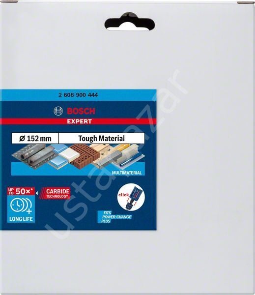 Bosch 152 mm Expert Sert Malzemeler Için Panç 2608900444