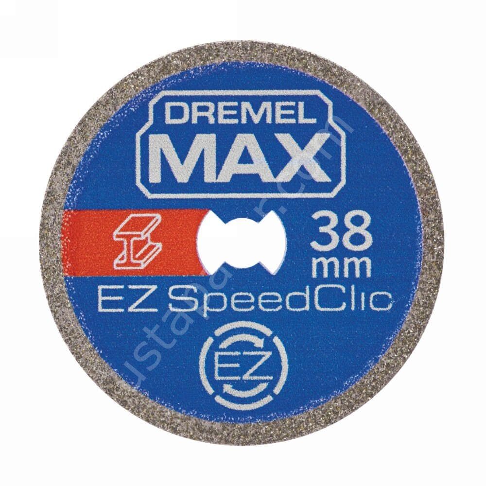 Dremel MAX  EZ SpeedClic: Metal Kesme Diskleri 12'li Paket (SC456DM) 2615S456DM