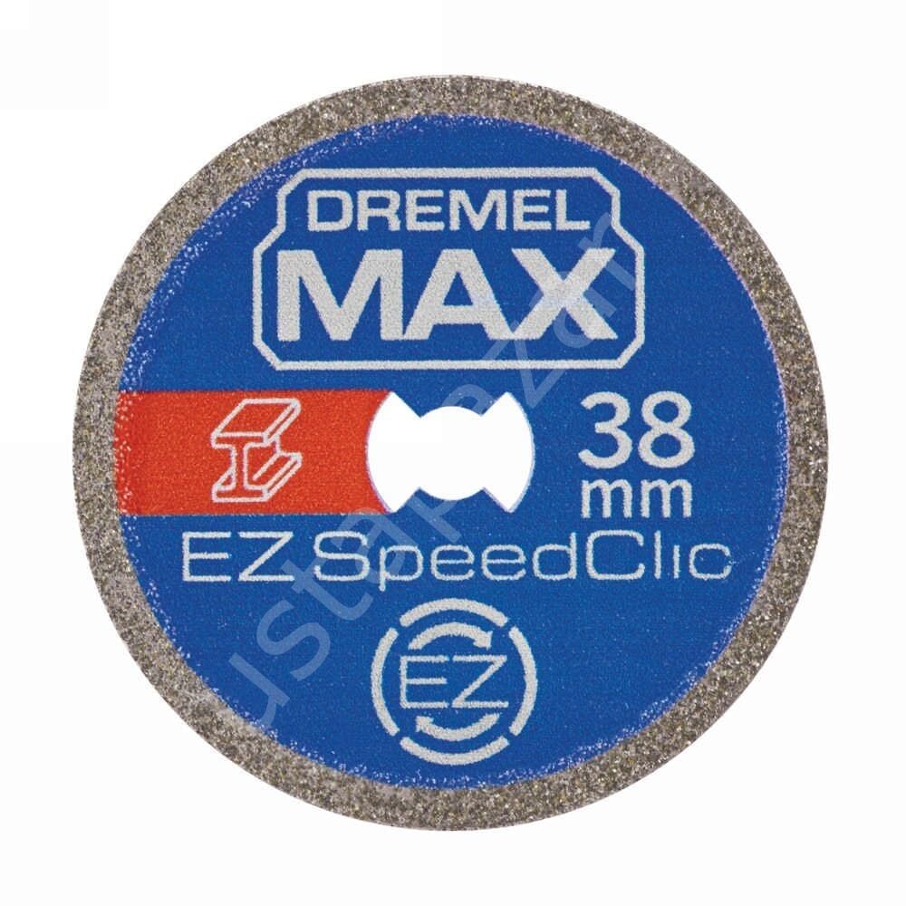 Dremel MAX  EZ SpeedClic: Metal Kesme Diskleri 12'li Paket (SC456DM) 2615S456DM