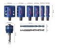 Bosch Expert 9 Parça Sert Malzemeleri Için Panç Seti 2608900446