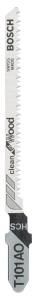 Bosch - Temiz Kesim Serisi Ahşap İçin T 101 AO Dekupaj Testeresi Bıçağı - 5'Li Paket 2608630031