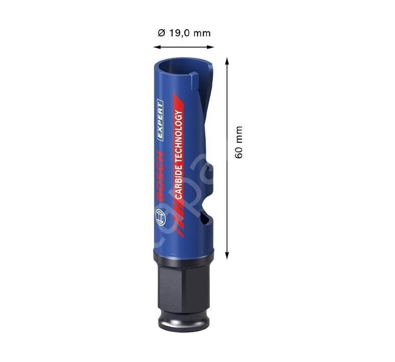 Bosch 19 mm Yapı Malzemeleri Için Panç 2608900451
