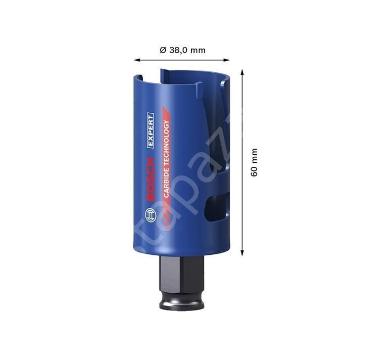 Bosch 38 mm Yapı Malzemeleri Için Panç 2608900458