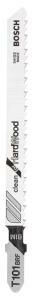 Bosch - Temiz Kesim Serisi Sert Ahşap İçin T 101 BRF Dekupaj Testeresi Bıçağı - 25'Li Paket 2608634989