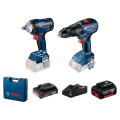Bosch Professional GDS 18V-400 + GSB 18V-50 Çift Akülü Elektrikli El Aletleri Seti 06019K0003