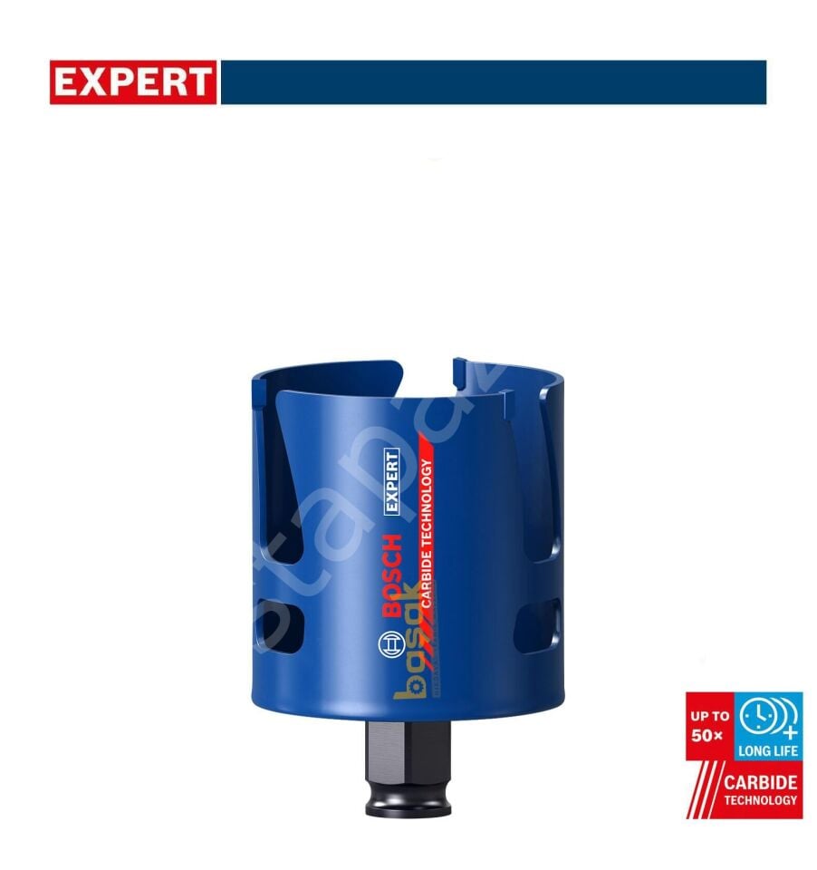 Bosch Expert Construction Material Delik Açma Testeresi 60 x 60 mm