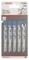 Bosch - Ekonomik Seri Metal İçin T 118 G Dekupaj Testeresi Bıçağı - 5'Li Paket 2608631012
