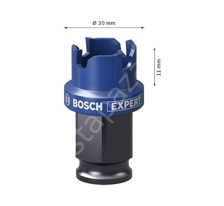 Bosch Expert Sheet Metal Delik Açma Testeresi 20 x 5 mm
