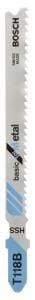 Bosch - Ekonomik Seri Metal İçin T 118 B Dekupaj Testeresi Bıçağı - 5'Li Paket 2608631014