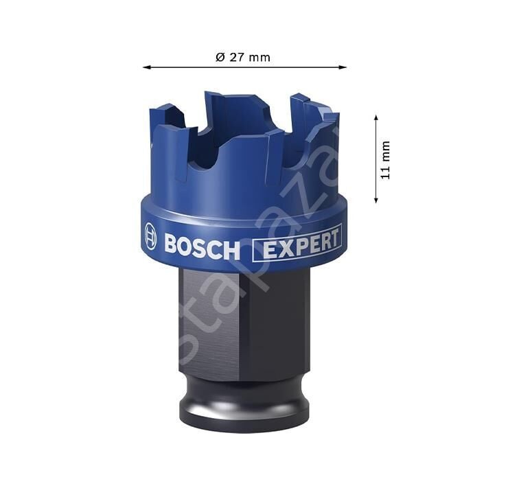 Bosch Expert Sheet Metal Delik Açma Testeresi 27 x 5 mm