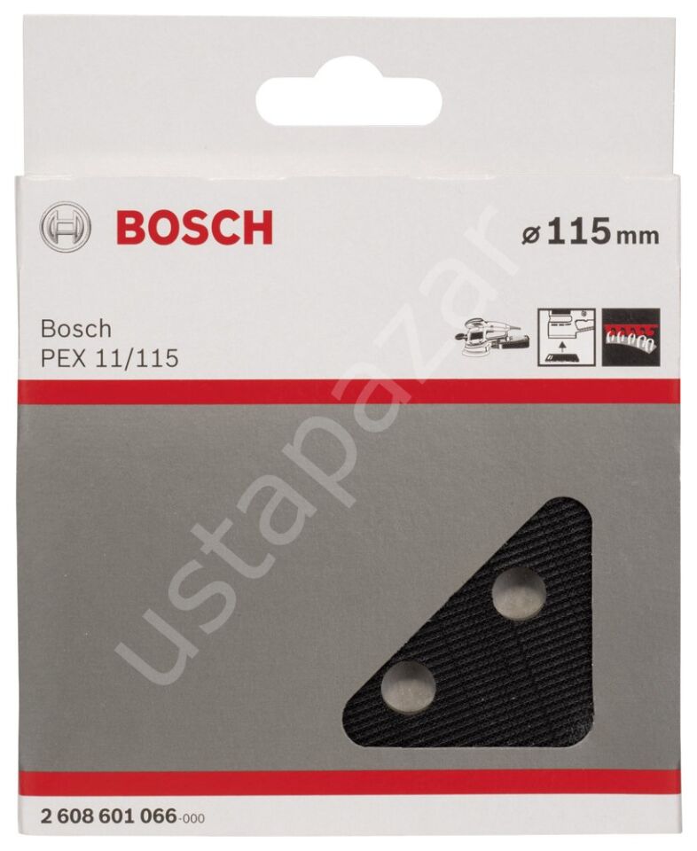 Bosch - 115 mm Zımpara Tabanı Yumuşak (PEX) 2608601066