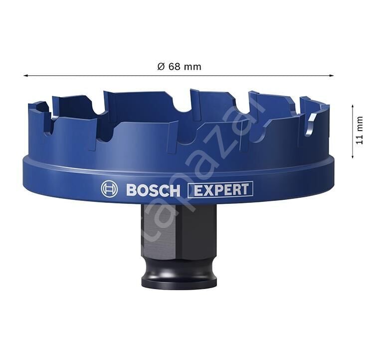 Bosch 68 mm Çelik-Inox Için Özel Seri Panç 2608900501