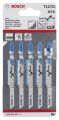 Bosch - Aluminyum İçin T 127 D Dekupaj Testeresi Bıçağı - 5'Li Paket 2608631017
