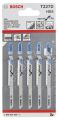 Bosch - Aluminyum İçin T 227 D Dekupaj Testeresi Bıçağı - 5'Li Paket 2608631030