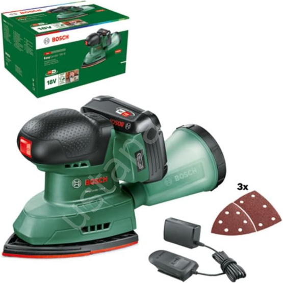 Bosch EasySander 18V-8 Tek Akü 2 Ah Zımpara Makinesi