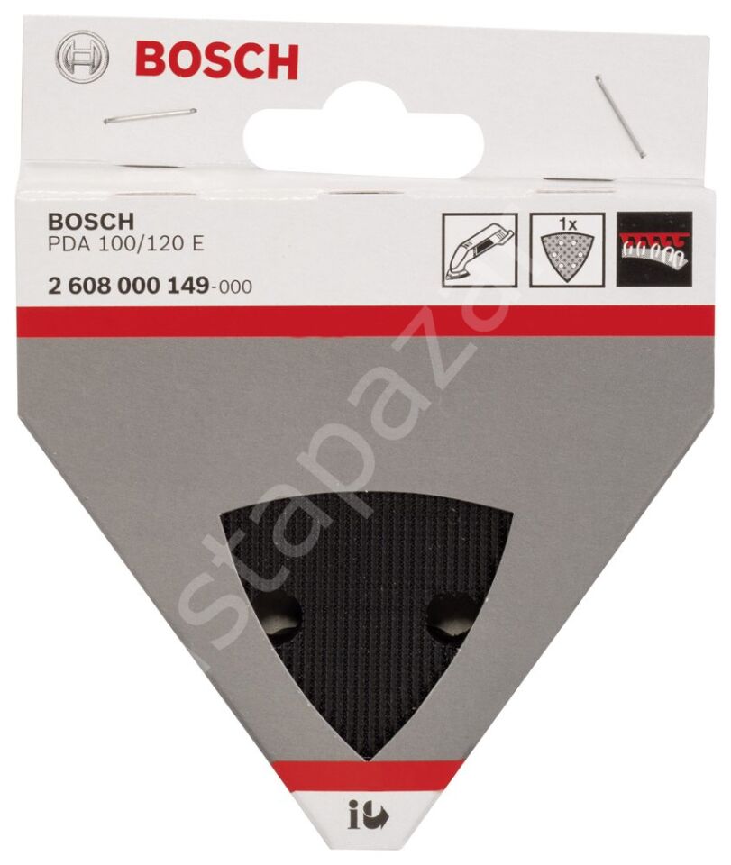 Bosch - Üçgen Zımpara Tabanı PDA100, PDA120E 2608000149