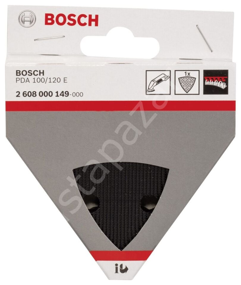 Bosch - Üçgen Zımpara Tabanı PDA100, PDA120E 2608000149