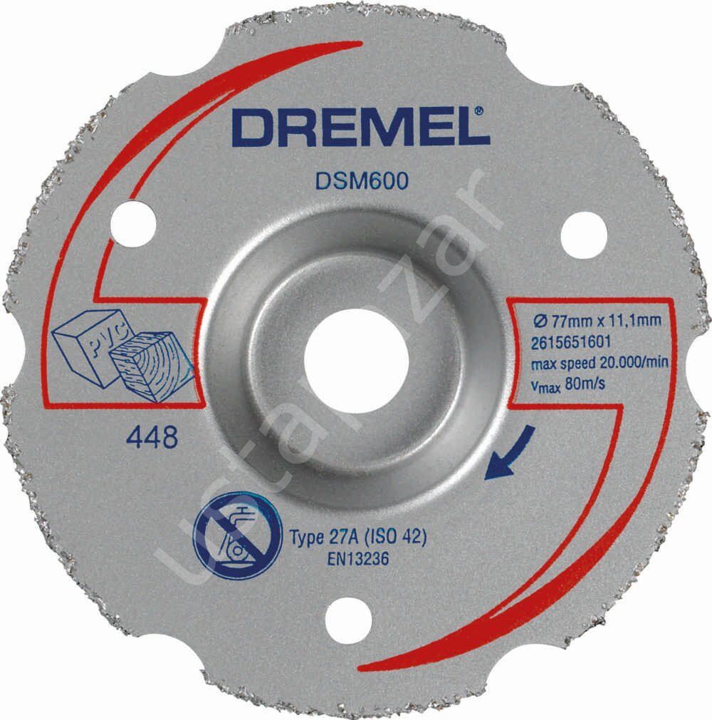 Dremel DSM20 Çok Amaçlı Karpit Bitişik Kesme Diski (DSM600) 2615S600JB