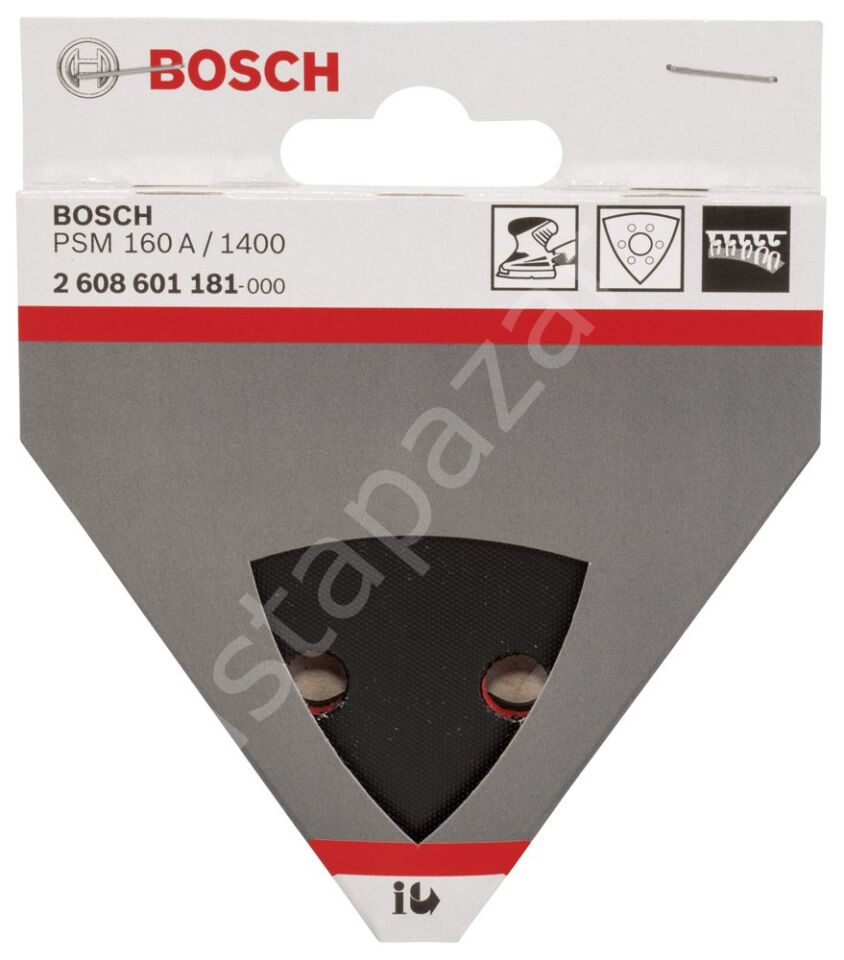 Bosch - Üçgen Zımpara Tabanı PSM160A/E,Ventaro 2608601181