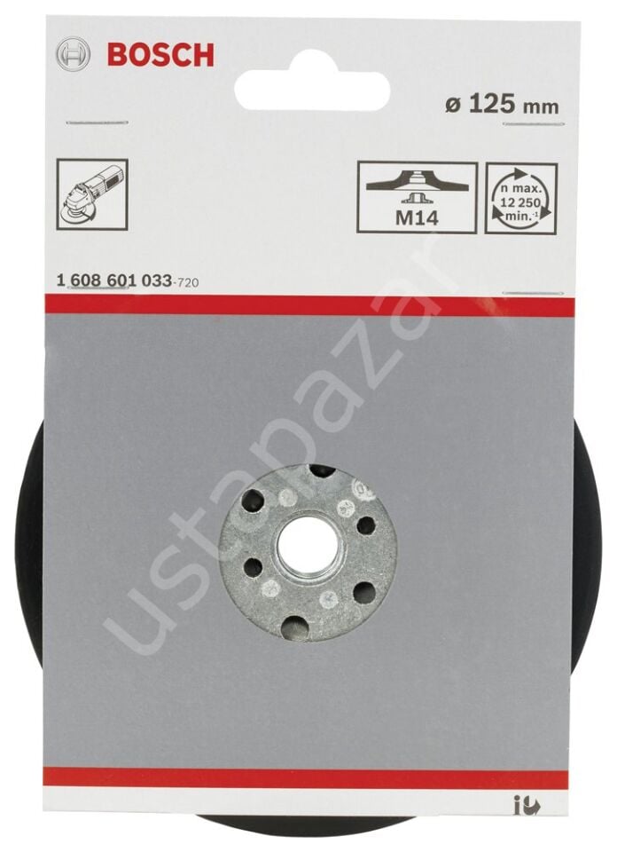 Bosch - 125 mm M14 Fiber Disk için Taban 1608601033
