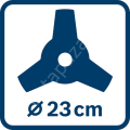 Tırpan Yedek Bıçak Seti 23cm F016800631
