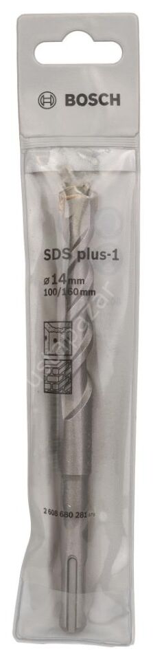 Bosch - Plus-1 Serisi, SDS-plus Kırıcı Delici Matkap Ucu 14*160 mm 2608680281