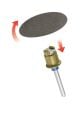 DREMEL® EZ SpeedClic: zımpara diskleri (SC411) 2615S411JA