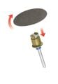 DREMEL® EZ SpeedClic: zımpara diskleri (SC413) 2615S413JA