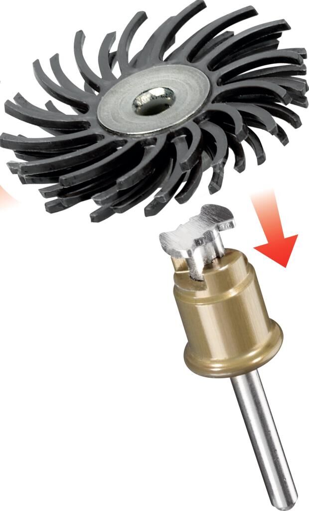 Dremel® EZ SpeedClic: Detay Aşındırıcı Fırça 36 kumlu (471S) 2615S471JA