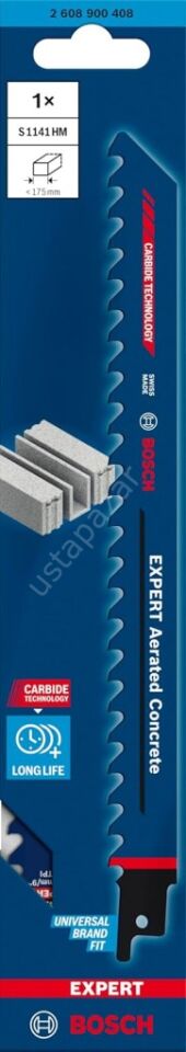 Bosch S 1141 Hm Ytong ve Tuğla Kesimi Için Tilki Kuyruğu Testeresi 225 mm (1 Adet)