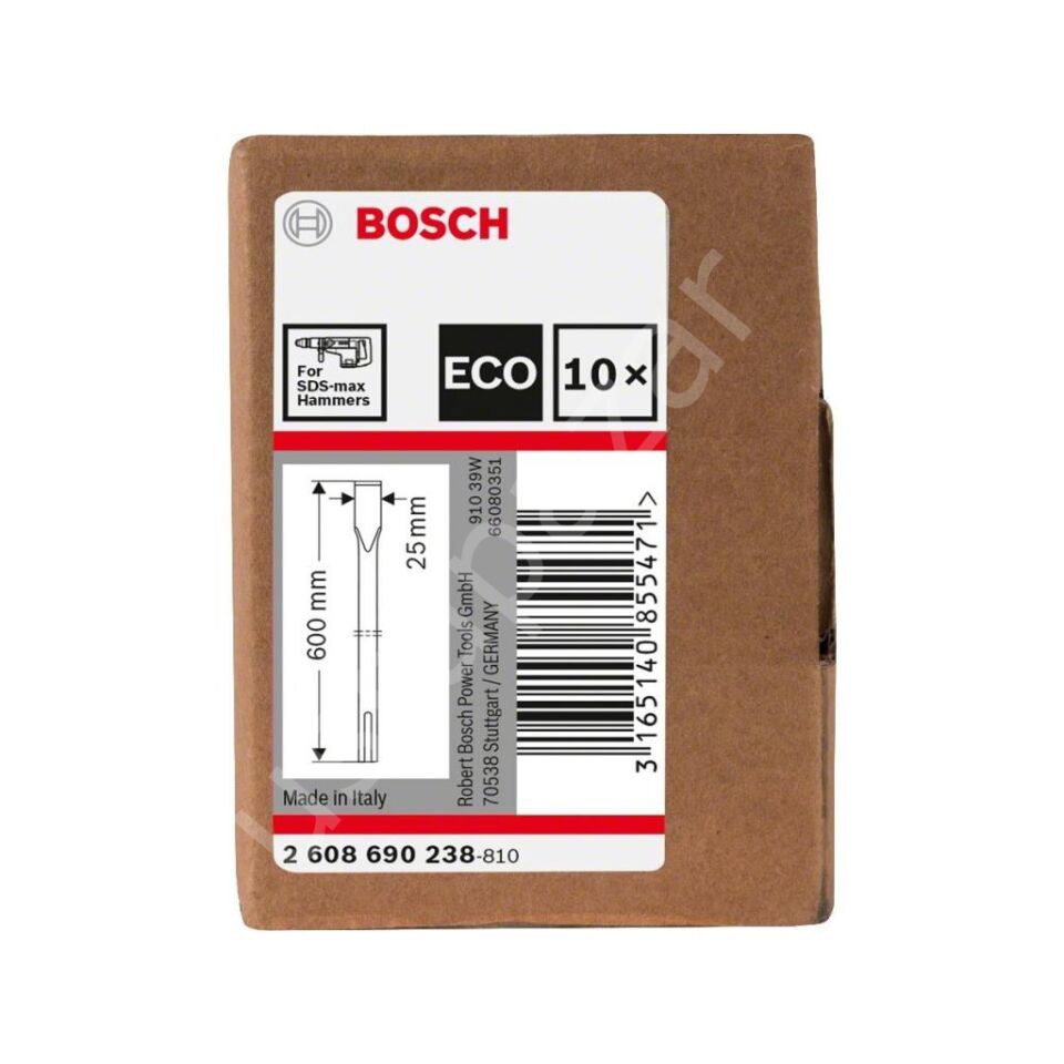Yassı Keski Sds-Max 600*25 mm 10'lu Eko