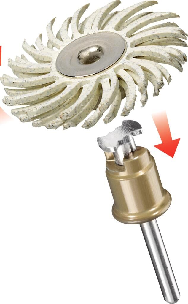 Dremel® EZ SpeedClic: Detay Aşındırıcı Fırça 120 kumlu (472S) 2615S472JA