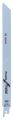 Bosch - Flexible Serisi Metal için Panter Testere Bıçağı S 1122 BF - 2'li 2608656041