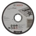 Bosch - 115*1,6 mm Standard Seri Düz Inox (Paslanmaz Çelik) Kesme Diski (Taş) 2608603170