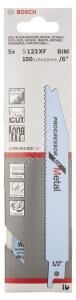 Bosch - Progressor Serisi Metal için Panter Testere Bıçağı S 123 XF - 5'li 2608654402