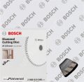 Bosch - Ekonomik Seri 9+1 Genel Yapı Malzemeleri İçin Elmas Kesme Diski 125 mm Turbo 2608615046