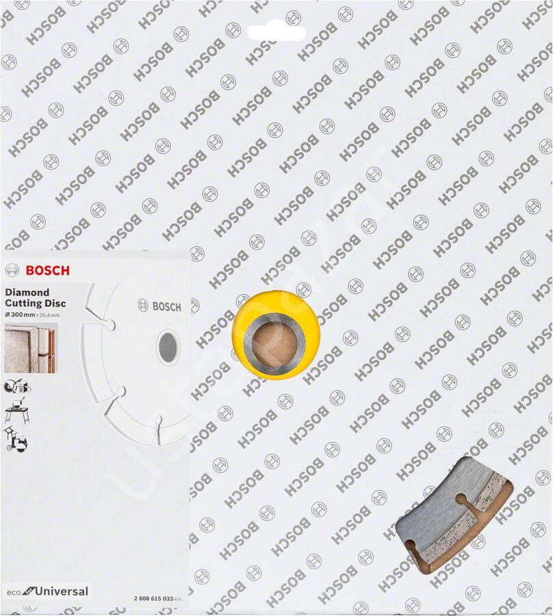 Bosch - Ekonomik Seri Genel Yapı Malzemeleri İçin Elmas Kesme Diski 300 mm 2608615033