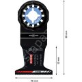 Bosch Expert Aız 45 Aıt 1'li Metalmax Starlock Testere 2608900018