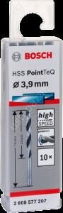 Bosch - HSS-PointeQ Metal Matkap Ucu 3,9 mm 10'lu 2608577207
