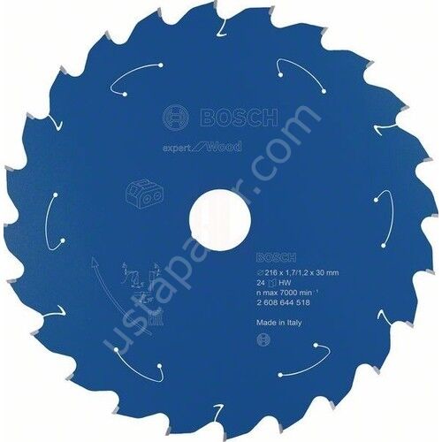 Bosch Exw Daire Testere Bıçağı 216*30 mm 24 D E/c