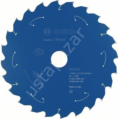 Bosch Exw Daire Testere Bıçağı 216*30 mm 24 D E/c