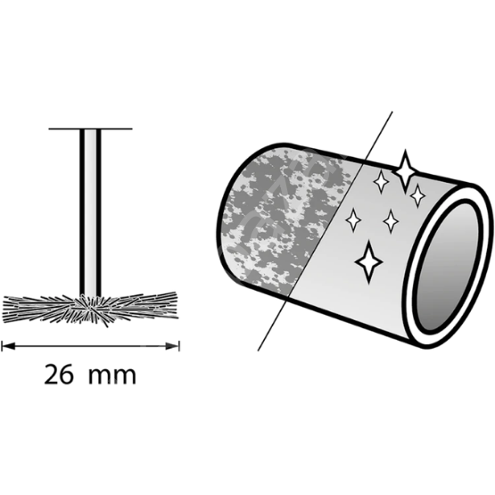 DREMEL® Kıl Fırça 19 mm (403) 26150403JA