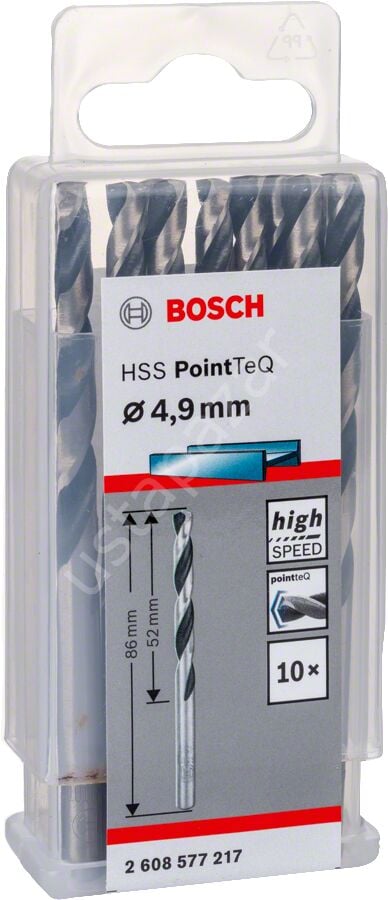 Bosch - HSS-PointeQ Metal Matkap Ucu 4,9 mm 10'lu 2608577217